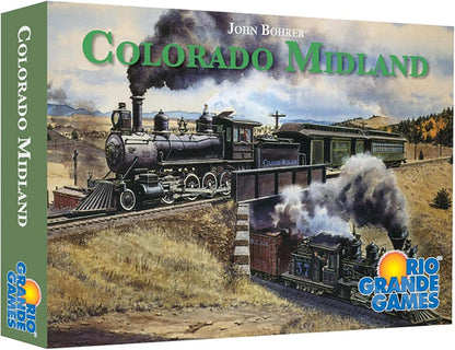 Rio Grande Games: Colorado Midland - Strategy Train Board Game, Build Rocky Mountain Railways, Build Your Fortune, Ages 12+, 3-5 Players, 45 Min