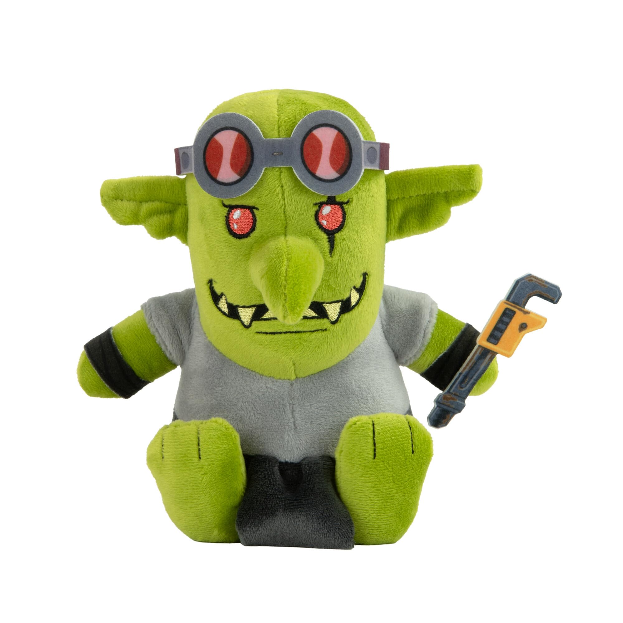 Warhammer 40,000 Collectible Plush Toys - Spanna Grot Plush - Soft and Squishy Plushies Officially Licensed Cute Plushies of Classic Warhammer 40,000 Miniatures - 6.5 Inch