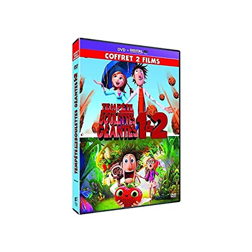Coffret Tempête de Boulettes Géantes + L'Ile Des Miam-Nimaux (2 DVD