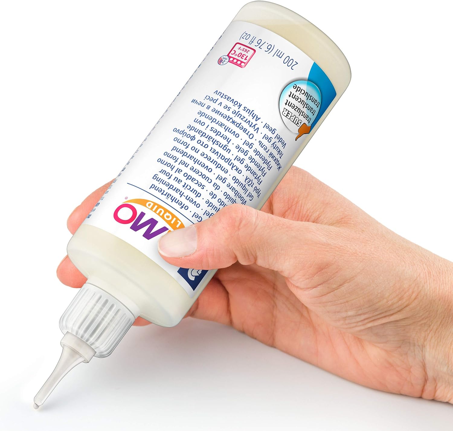 STAEDTLER FIMO liquid, flüssiges Deko-Gel, 200ml Flasche, 8051-00 200ml transluzent