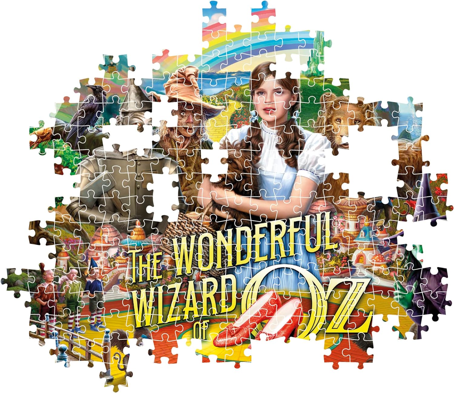 Clementoni 39746 Collection The Wonderful Wizard of Oz 1000 Pieces, Jigsaw Puzzle for Adults-Made in Italy, Multi-Coloured