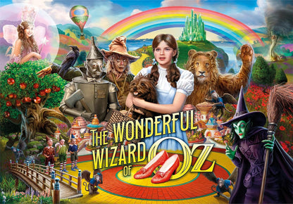 Clementoni 39746 Collection The Wonderful Wizard of Oz 1000 Pieces, Jigsaw Puzzle for Adults-Made in Italy, Multi-Coloured