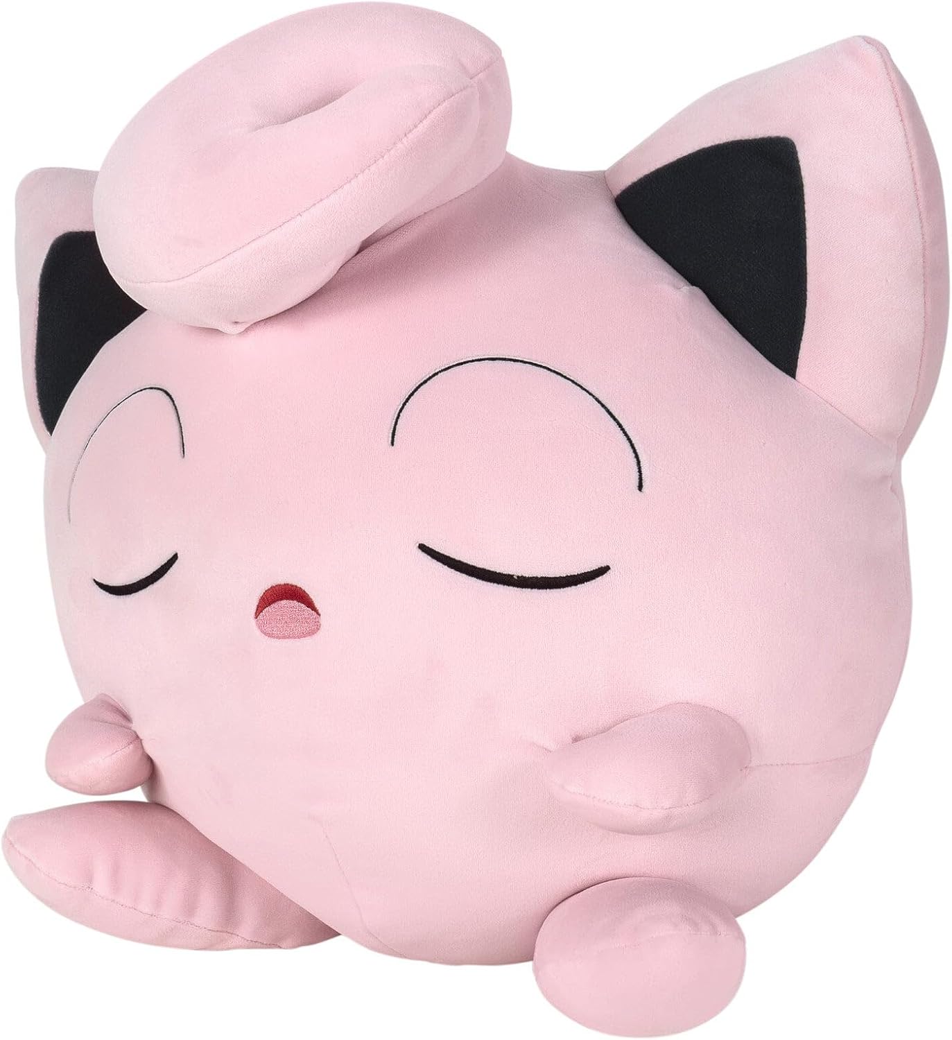 Pokémon PKW2554 - 45cm Schlafendes Plüsch - Pummeluff, offizielles Pokémon Plüsch
