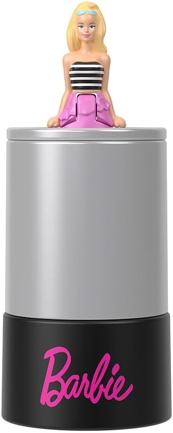 Barbie Mini BarbieLand Fashionistas Dolls, 1.5-inch Dolls in Lipstick Tube, Surprise Reveal (Styles May Vary) - Pack of 2