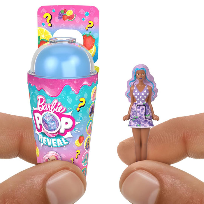 Bambole-Mini Barbieland Pop reveal,1 contenitore,1 accessorio,1 mini figure a sorpresa,Mattel-1 pezzo casuale-Eta 4+
