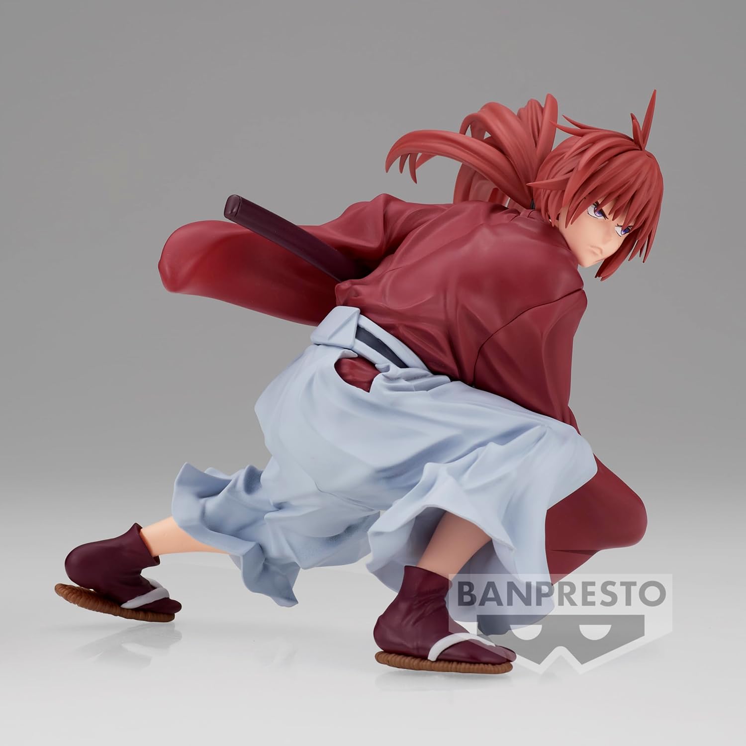 Banpresto Action Figure Kenshin Himura Rurouni Kenshin - Vibration Stars, 12 cm, multicolore, BP88968P