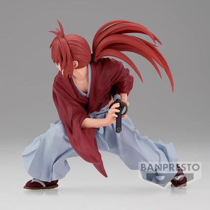 Banpresto Action Figure Kenshin Himura Rurouni Kenshin - Vibration Stars, 12 cm, multicolore, BP88968P