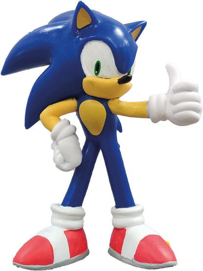 Comansi- Set de 3 Sonic Figura, 9 cm (Golden Toys Y90303)