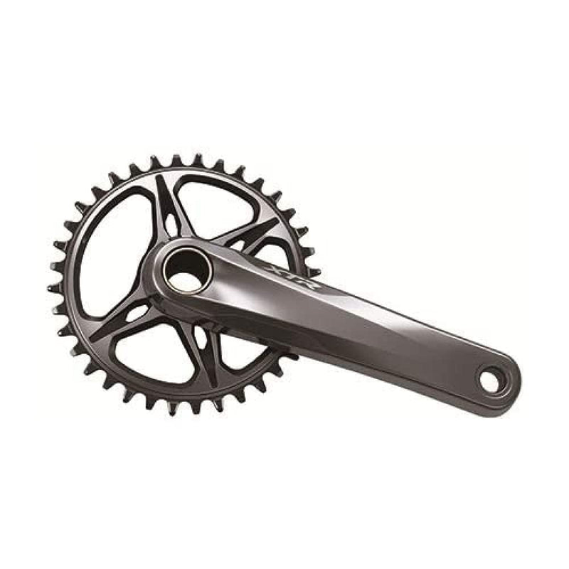 Shimano FC-M9100 XTR crank set without ring, 52 mm chain line, 12-speed, 175 mm