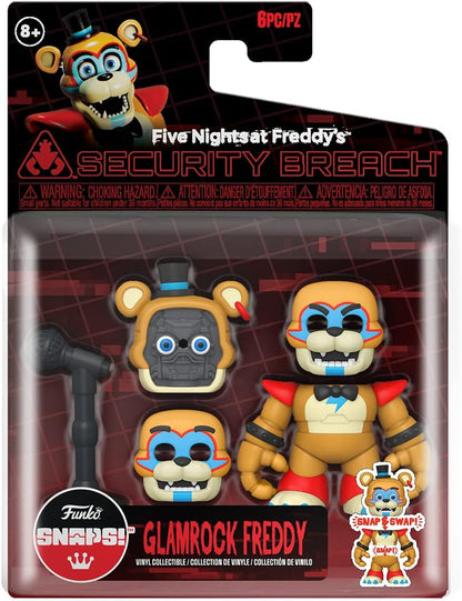 Funko Five Nights At Freddy's (FNAF) Snap: RR - Glamrock Freddy Fazbear - Collectable Vinyl Figure - Gift Idea - Official Merchandise