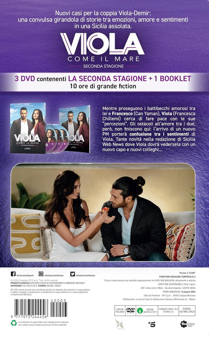 Viola Come Il Mare Stagione 2 cofanetto con 3 dvd (puntate dalla 1 alla 6