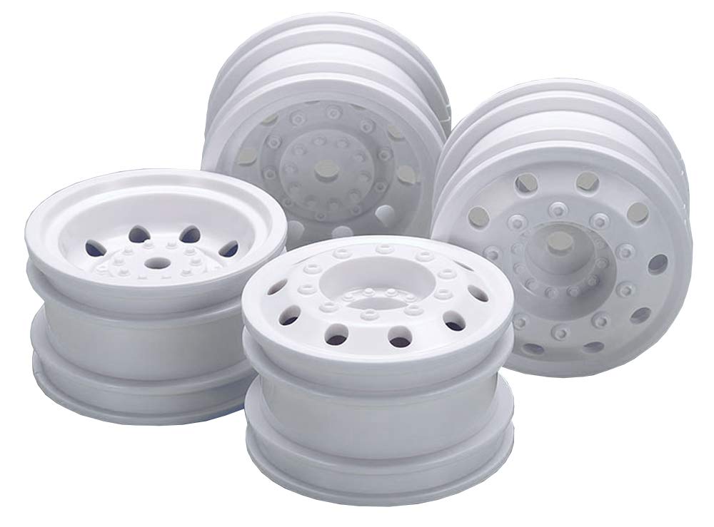 Tamiya RC 54964 On Road Race Truck White Front x 2 RC Spares Accessories