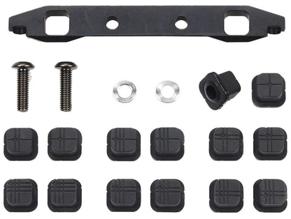 TAMIYA TT02S - Juego de soportes transversales de acero