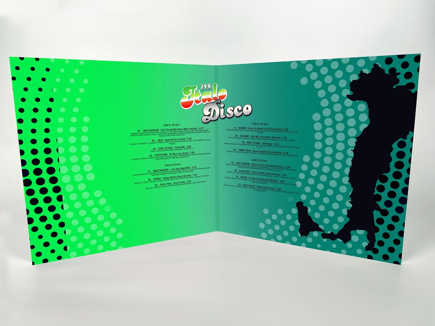ZYX Italo Disco - Best of. Vol.6, 2 Schallplatten