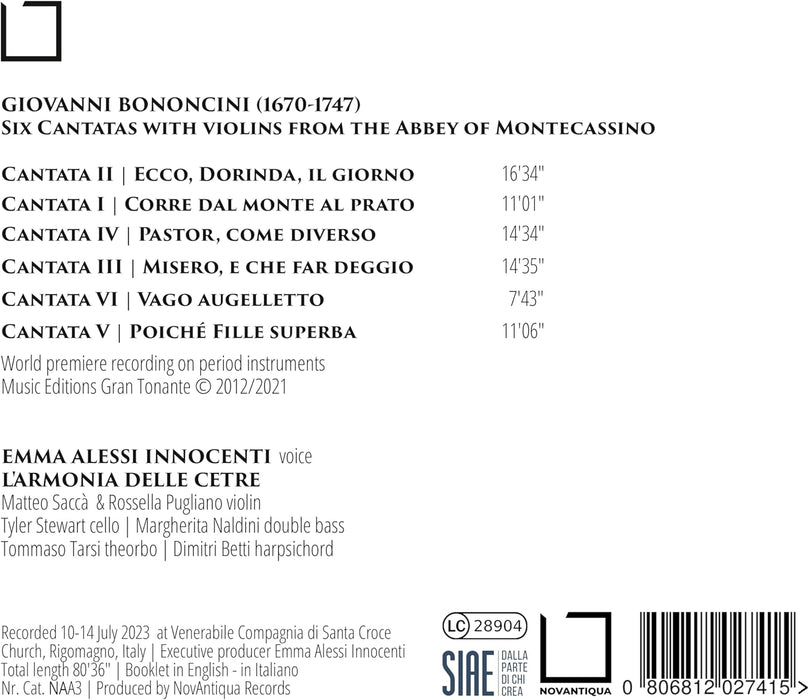 Praeconium Solitudinis - Werke für Violine solo