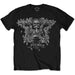 T-Shirt # S Black Unisex # Skeleton Guns