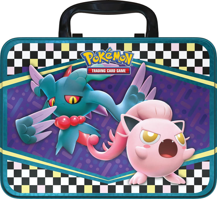 Pokémon TCG: Collector Chest – Scream Tail & Iron Valiant (2 Foil Promo Cards, 6 Booster Packs & More
