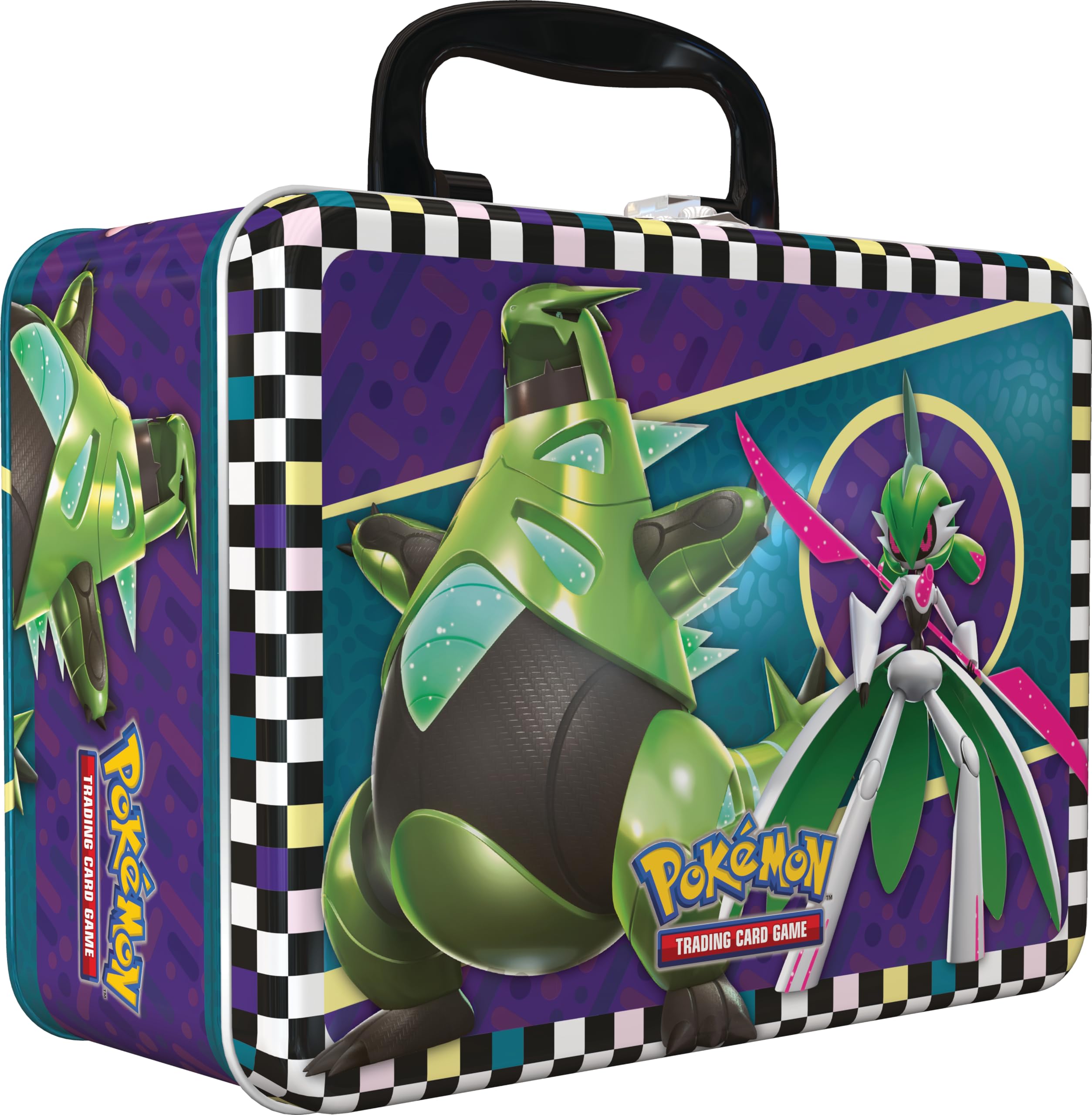 Pokémon TCG: Collector Chest – Scream Tail & Iron Valiant (2 Foil Promo Cards, 6 Booster Packs & More