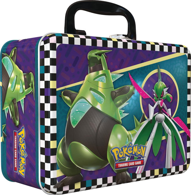 Pokémon TCG: Collector Chest – Scream Tail & Iron Valiant (2 Foil Promo Cards, 6 Booster Packs & More