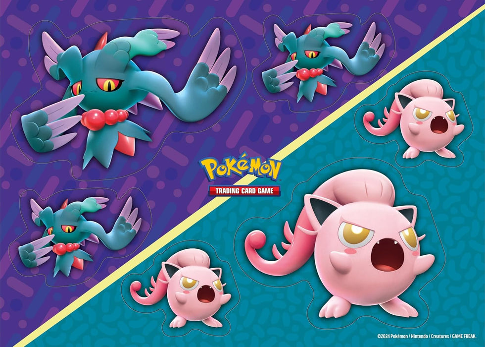 Pokémon TCG: Collector Chest – Scream Tail & Iron Valiant (2 Foil Promo Cards, 6 Booster Packs & More