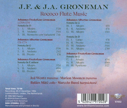 Johannes Albertus & Johannes Fredericus Groneman: Rococo Flute...