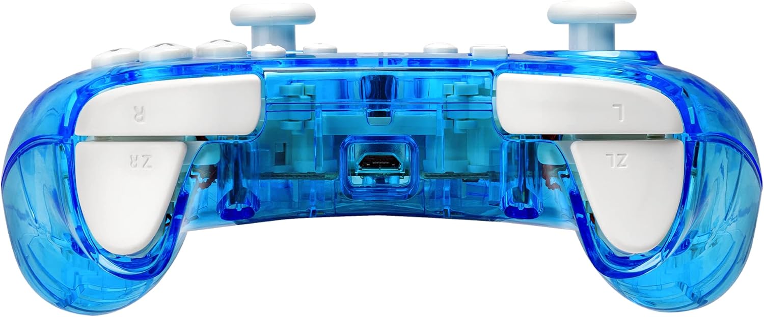 PDP Rock Candy bekabeld Gaming Switch Pro Controller - Zelda Breath of the Wild - blauw - Official License Nintendo - OLED / Lite Compatible - Compact, Durable Travel Controller Link
