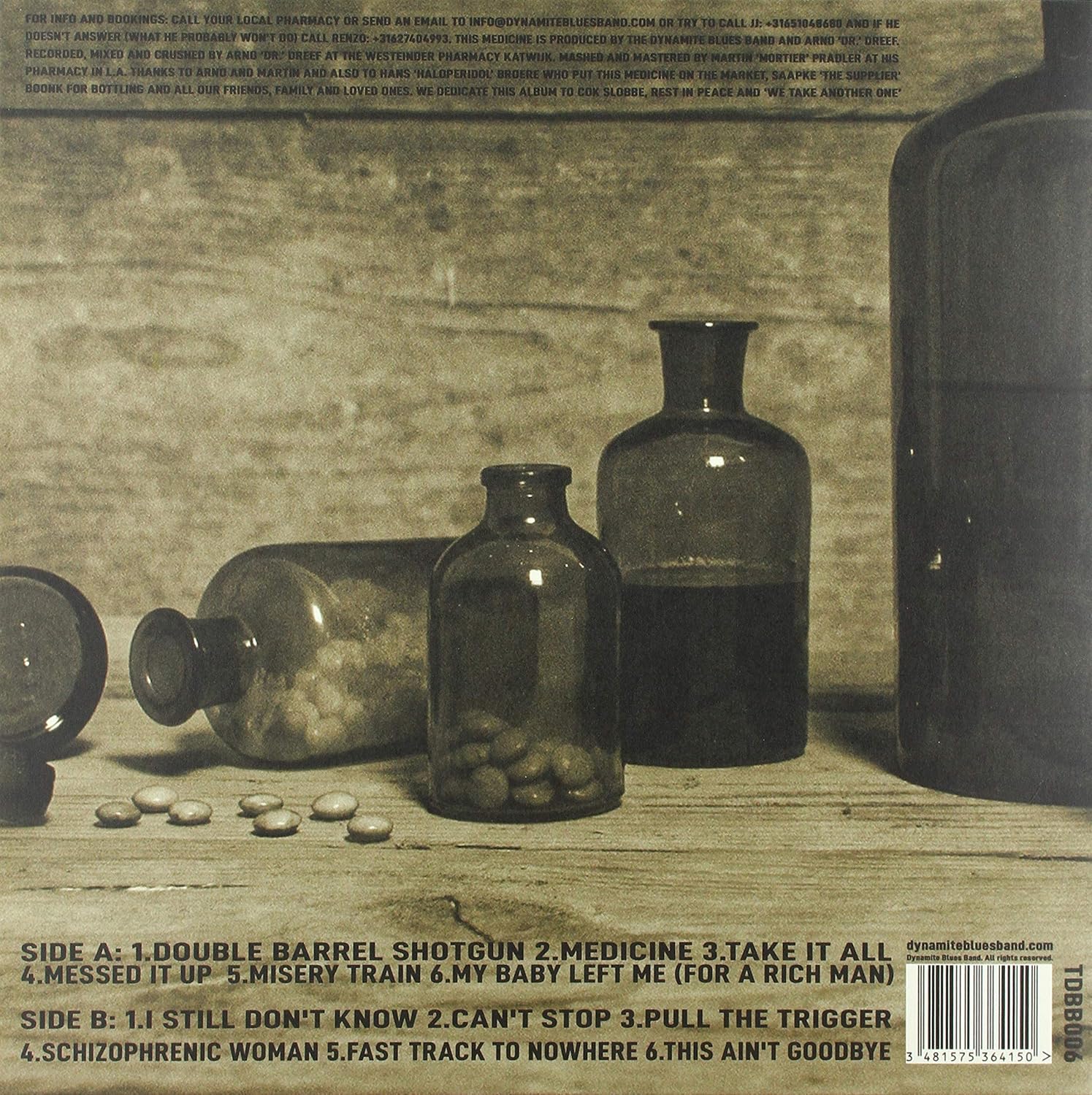 The Dynamite Blues Band - Medicine