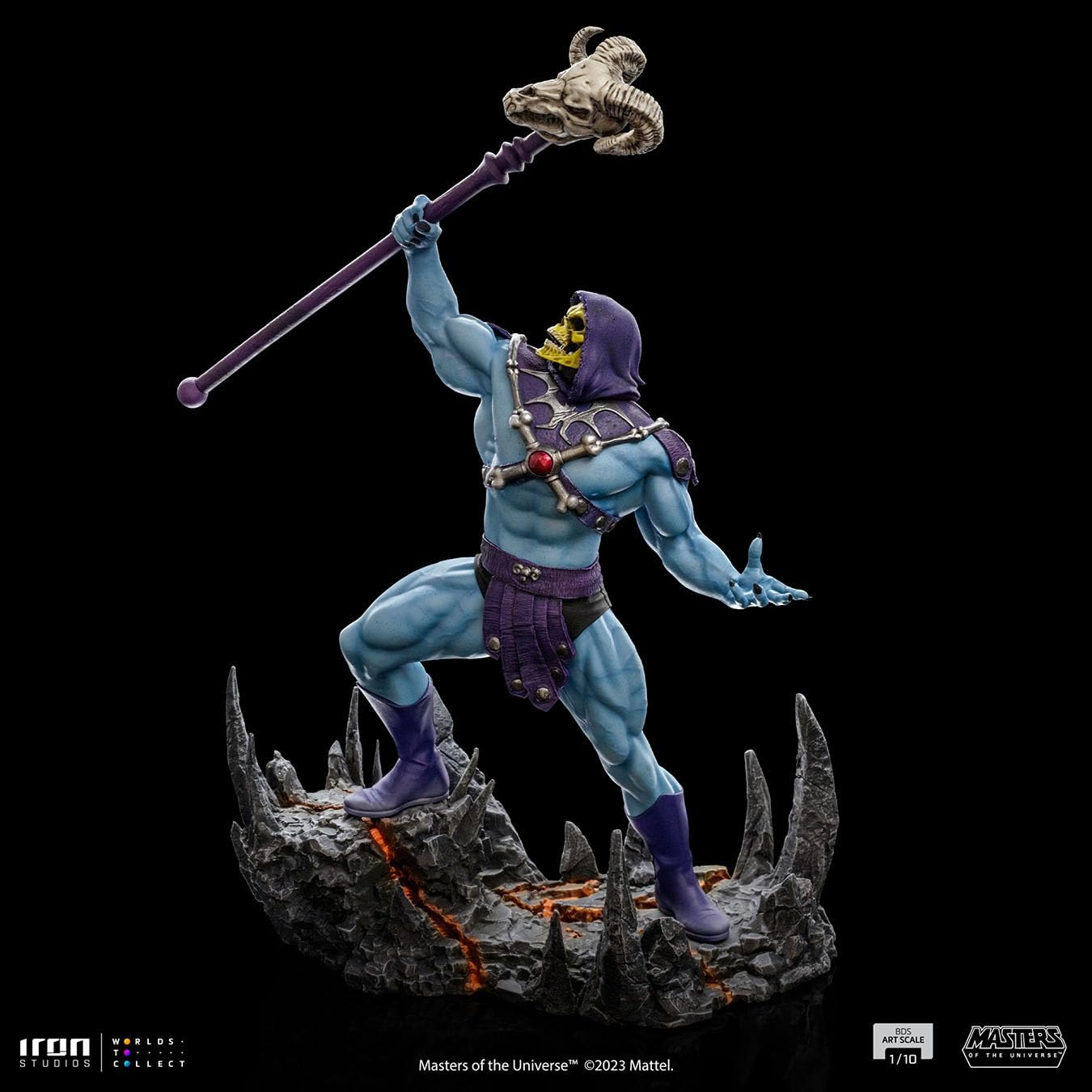 Iron Studios - Masters of The Universe - Skeletor - Art Scale 1/10