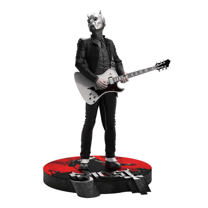 Knucklebonz - Ghost - Nameless Ghoul (White Guitar) Iconz Statue