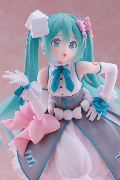 SQUARE ENIX CO, LTD. Hatsune Miku 39 Miku Day Anniversary 2nd Season Melty Sugar Ver. Statue 7" Hatsune Miku 1/8 Scale