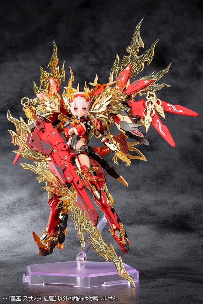 KOTOBUKIYA Megami Device Imperial Shrine Susanowo Guren Total Height Approx. 8.7 inches (220 mm), 1/1 Scale Plastic Model
