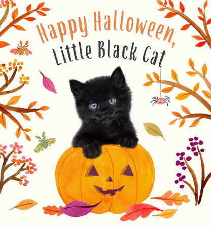 Happy Halloween, Little Black Cat: A Board Book (Baby Animal Tales
