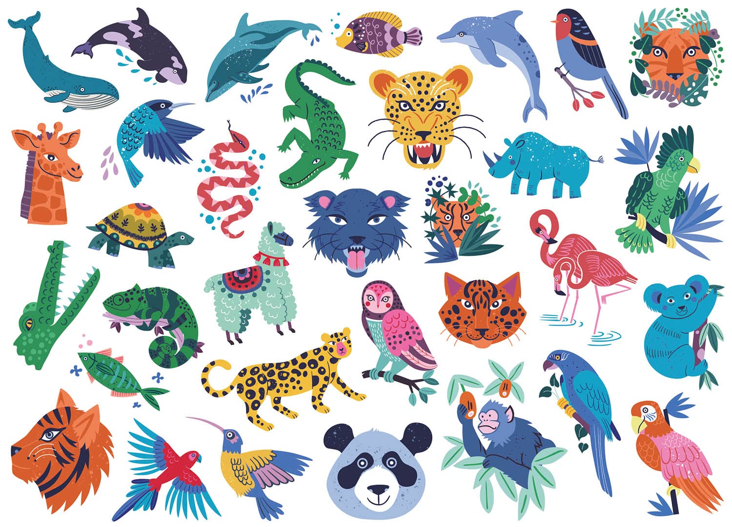 MES P'TITS TATTOOS - ANIMAUX