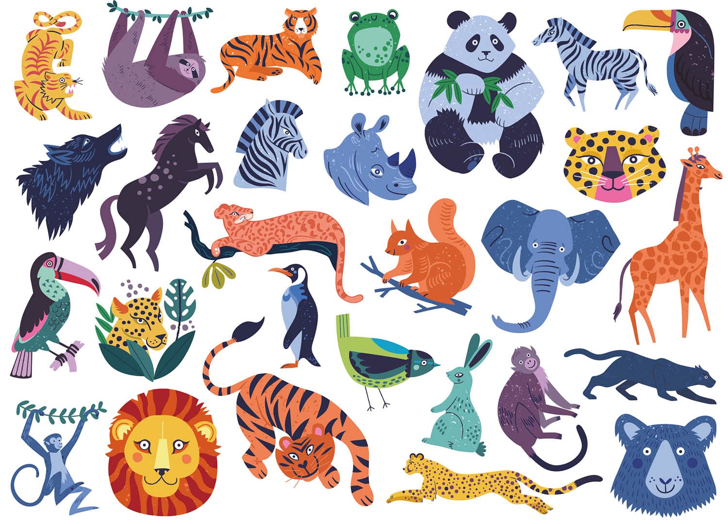 MES P'TITS TATTOOS - ANIMAUX