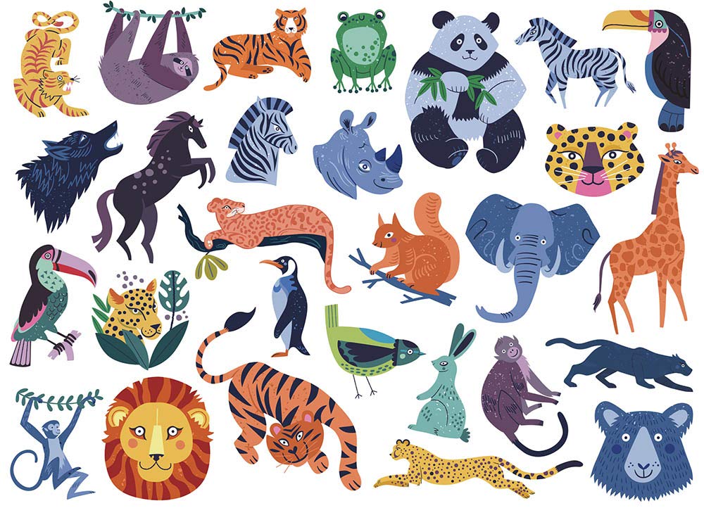 MES P'TITS TATTOOS - ANIMAUX