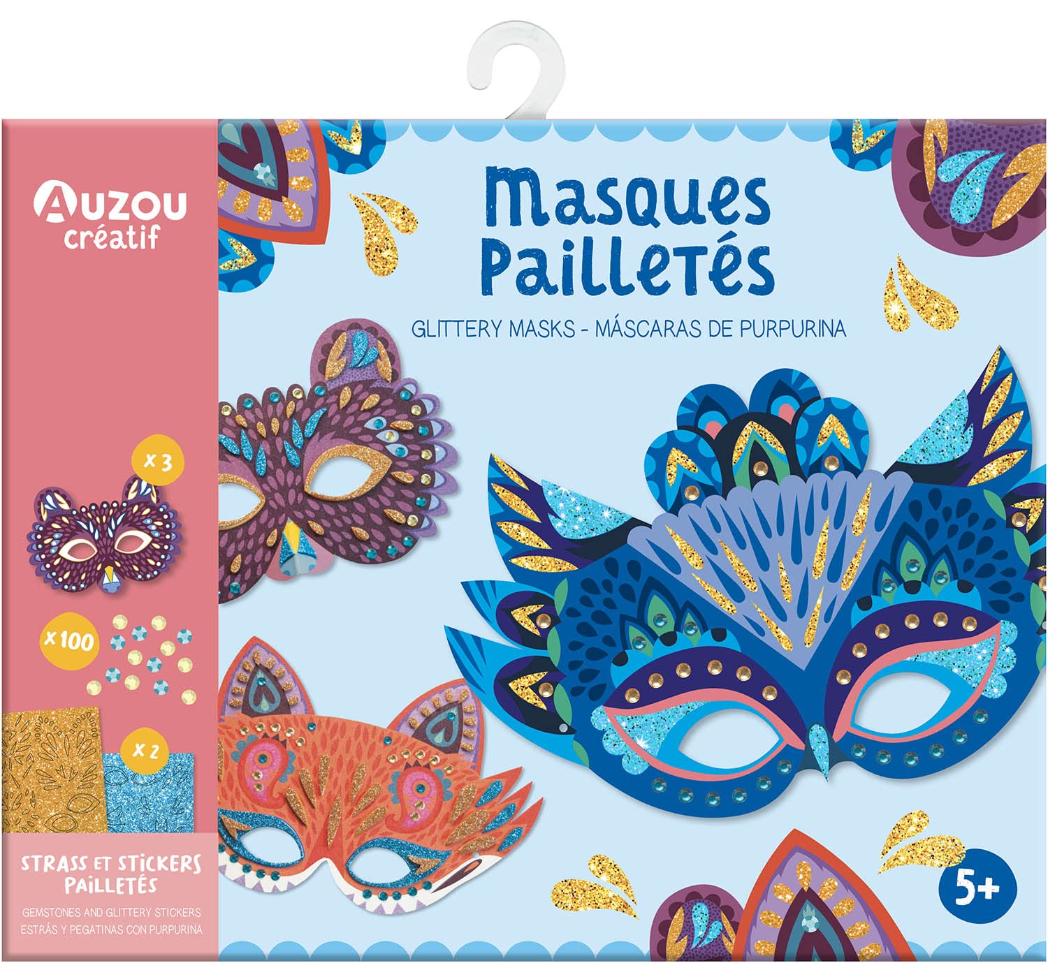 GLITTERY MASKS