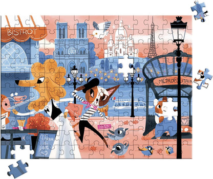 MINI PUZZLES - BONJOUR PARIS