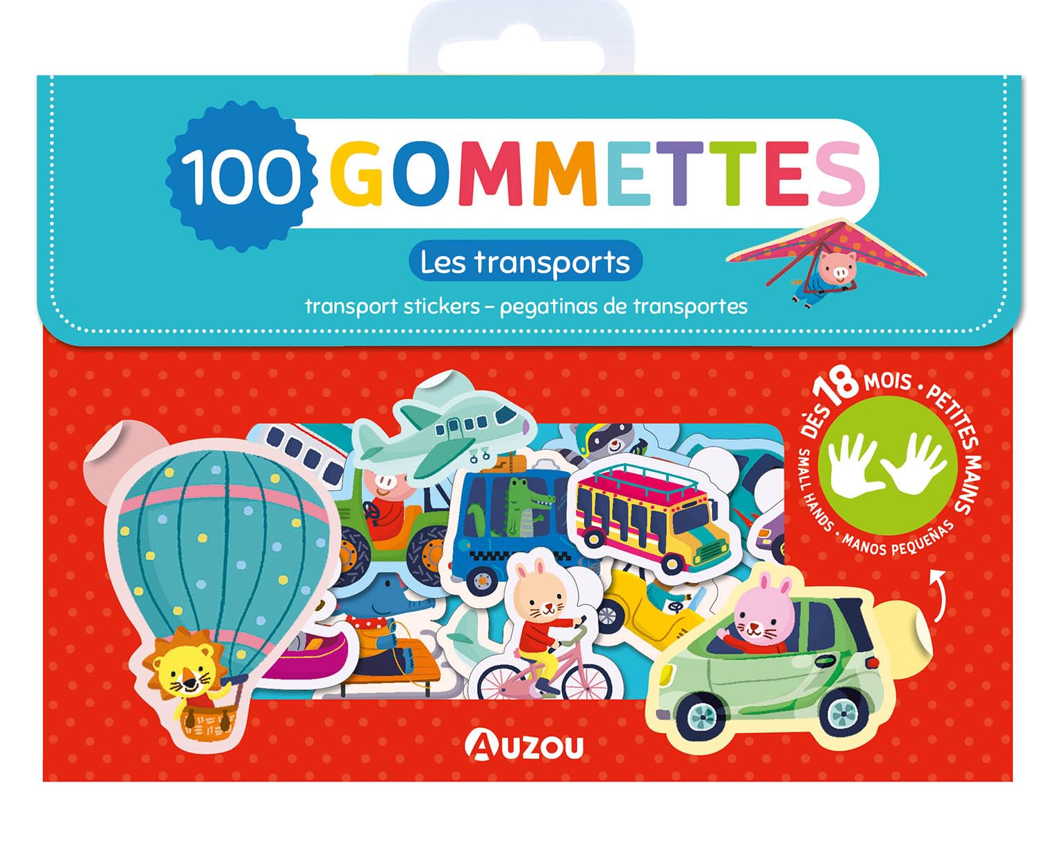 100 STICKERS - TRANSPORT