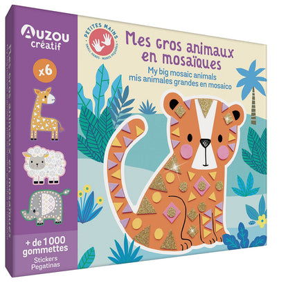 BIG MOSAIC ANIMALS ART KIT