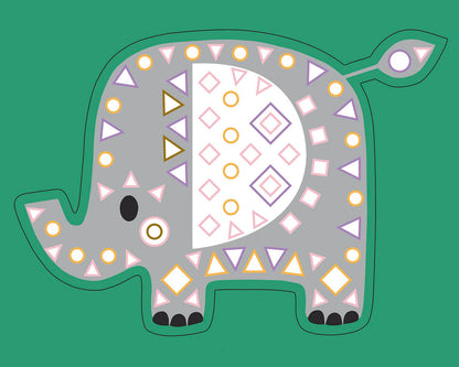 BIG MOSAIC ANIMALS ART KIT