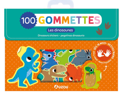 100 STICKERS - DINOSAURS