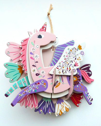 PRETTY RHINEST UNICORN ART KIT