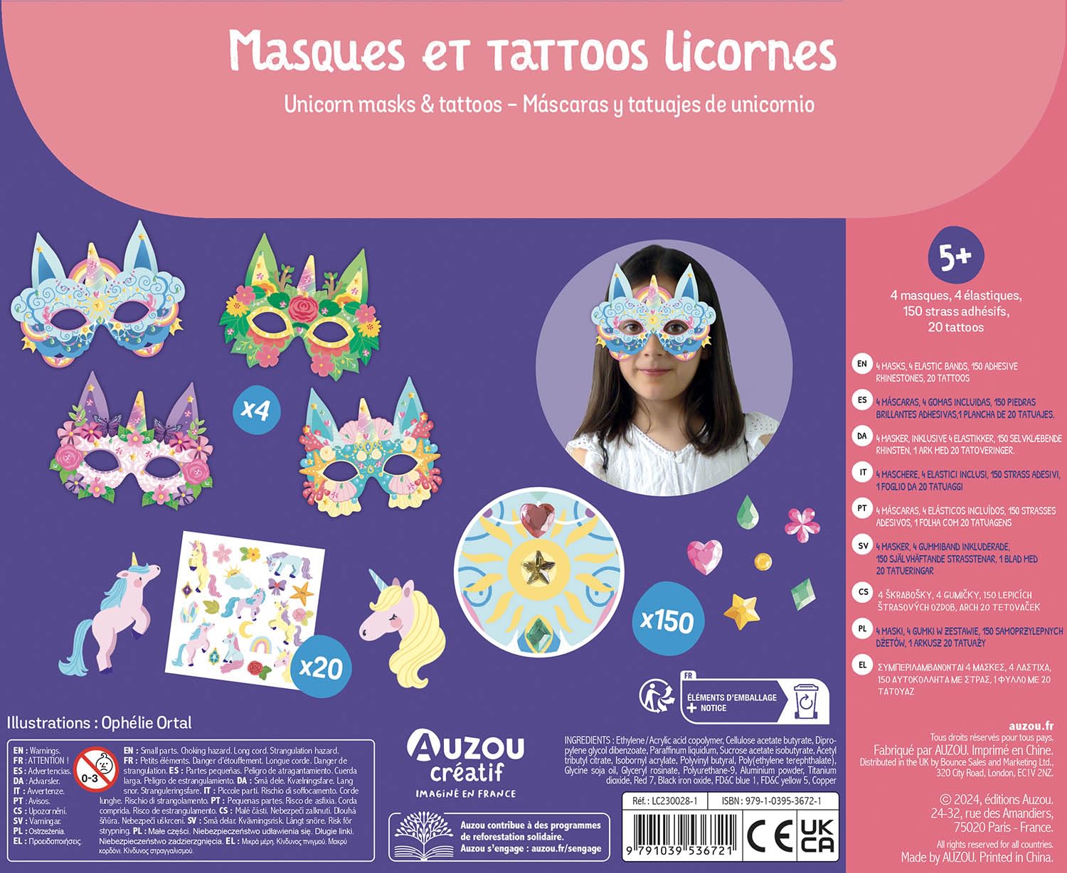 LITTLE ARTIST KIT UNICORN & TATTO