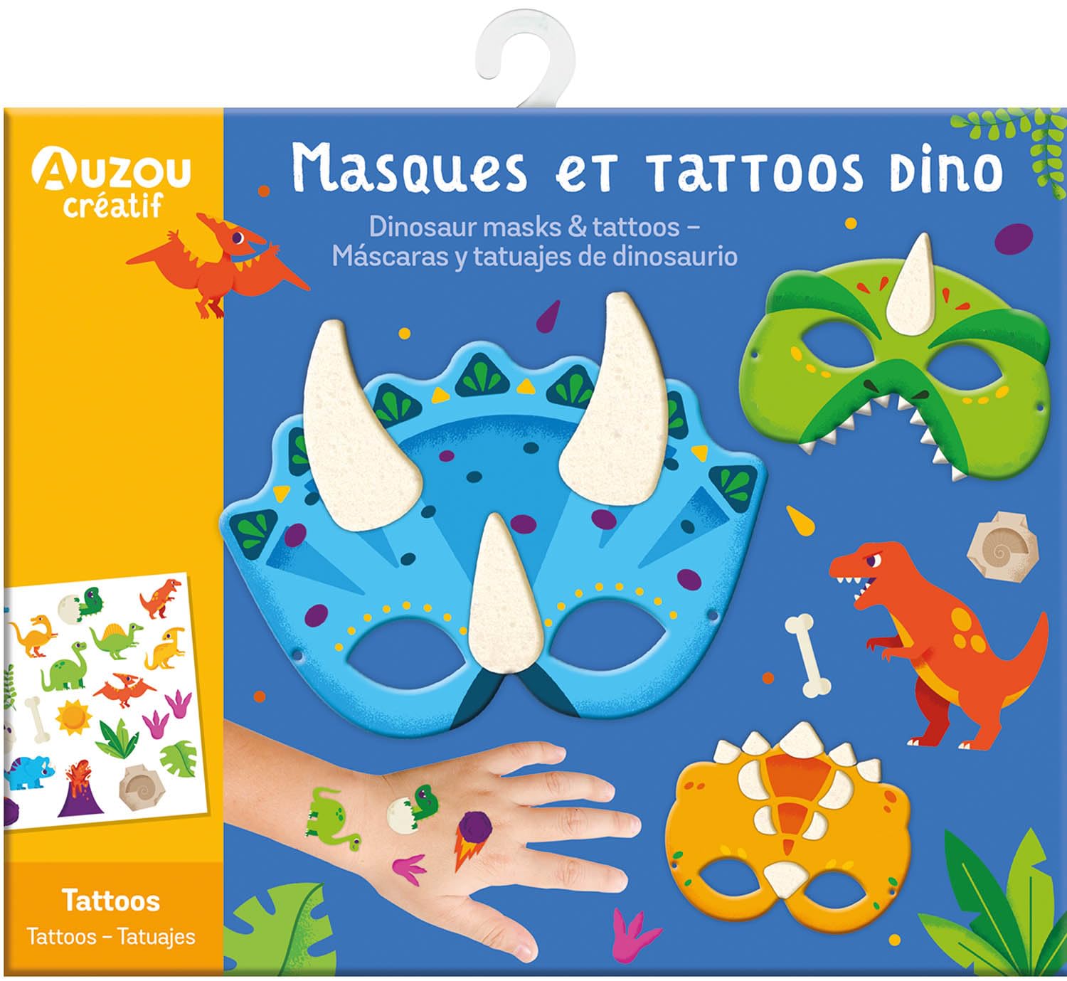 LITTLE ARTIST KIT DINO & TATTOOS