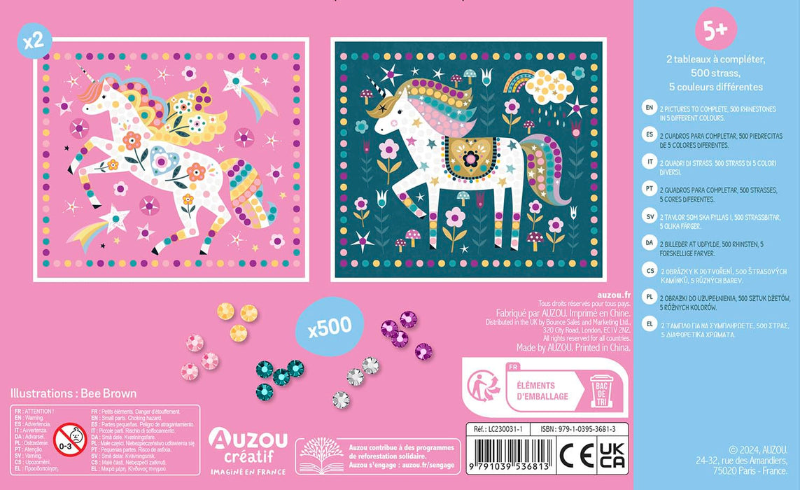 RHINESTONE UNICORN PICTURES