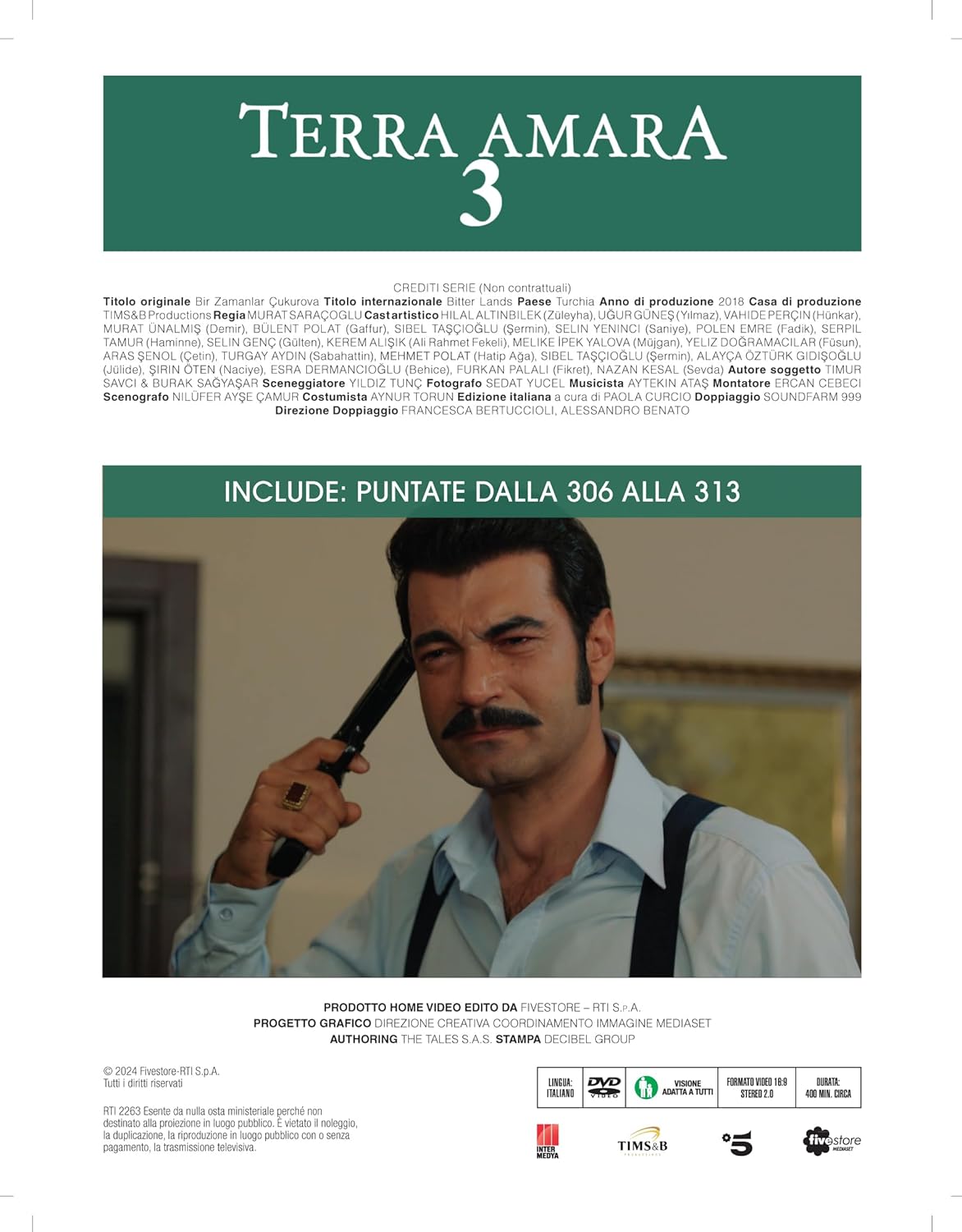 Terra Amara - Stagione 03 #14 (Eps 306-313) - (Italian Import)