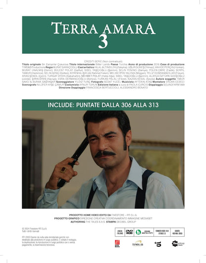 Terra Amara - Stagione 03 #14 (Eps 306-313) - (Italian Import)