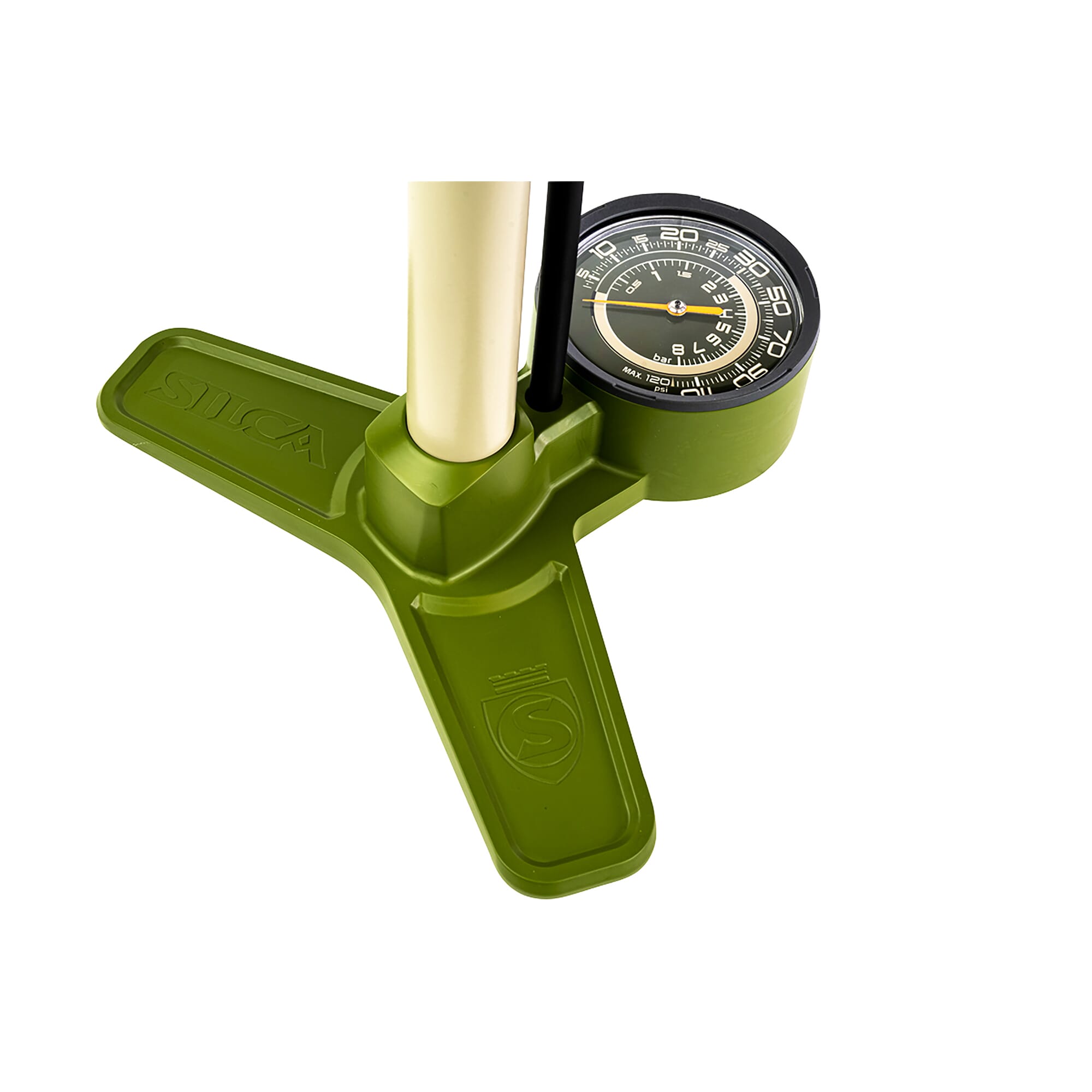 Silca Terra Floor Pump Green One Size