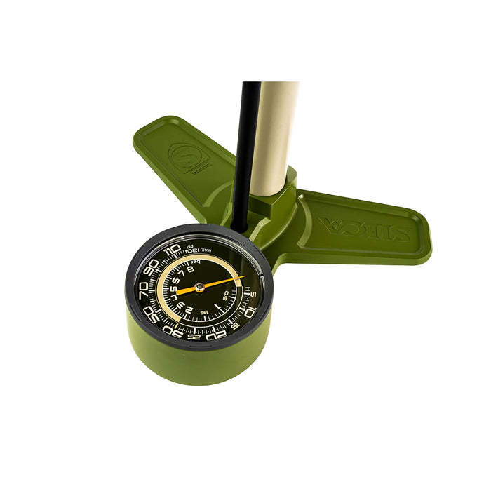 Silca Terra Floor Pump Green One Size
