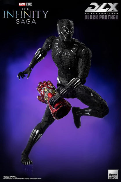 Threezero Infinity Saga figurine 1/12 DLX Black Panther 17 cm